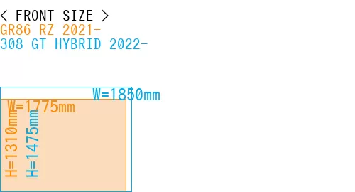 #GR86 RZ 2021- + 308 GT HYBRID 2022-